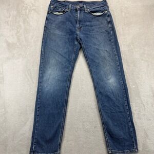 Levi's 541 Jeans Men's 34x32 Athletic Taper Blue Medium Wash Stretch Work Denim